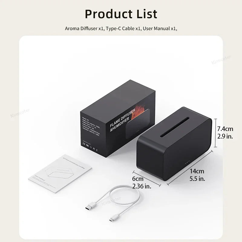 Flame Mist Diffuser – Small in Size, Big on Serenity