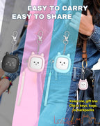 Safe Sound Personal Alarm,  3 Pack 130 Db Loud Siren Song Emergency Self-Defense Security Alarm Keychain with LED Light, Personal Sound Safety Siren for Women, Men, Children, Elderly