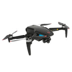 FPV Duo Racing Drone with Goggles and GPS, Black