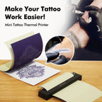 A4 Thermal Printers Wireless Bluetooth Tattoos Printer Portable Mini Thermal Printer A4 Paper Photo Printer from Mobile Phone