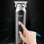 ZeroBlade™ Pro: Cordless 7000RPM Hair Trimmer with LCD Display