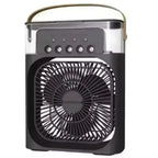 Portable Fan Air Conditioners USB Electric Fan Air Cooler LED Night Light Water Mist Fun 3 in 1 Air Humidifier for Home
