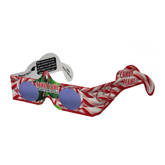 Hologram Effect 3D Christmas Glasses