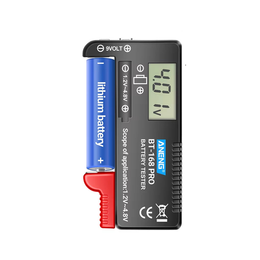 Universal Digital Battery Capacity Tester