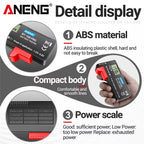 BT-168 PRO Digital Lithium Battery Capacity Tester Checkered Load Analyzer Display Check AAA AA Button Cell Universal Test