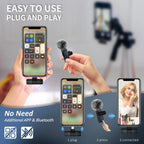 2-Pack Wireless Lavalier Clip-On Microphones